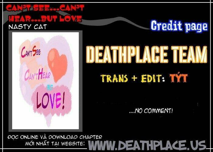 Can’T See Can’T Hear But Love Chapter 14 - Trang 2