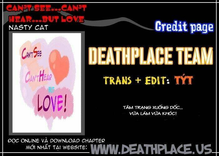 Can’T See Can’T Hear But Love Chapter 16 - Trang 2