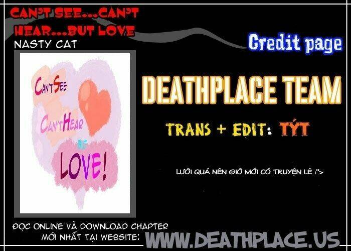 Can’T See Can’T Hear But Love Chapter 18 - Trang 2