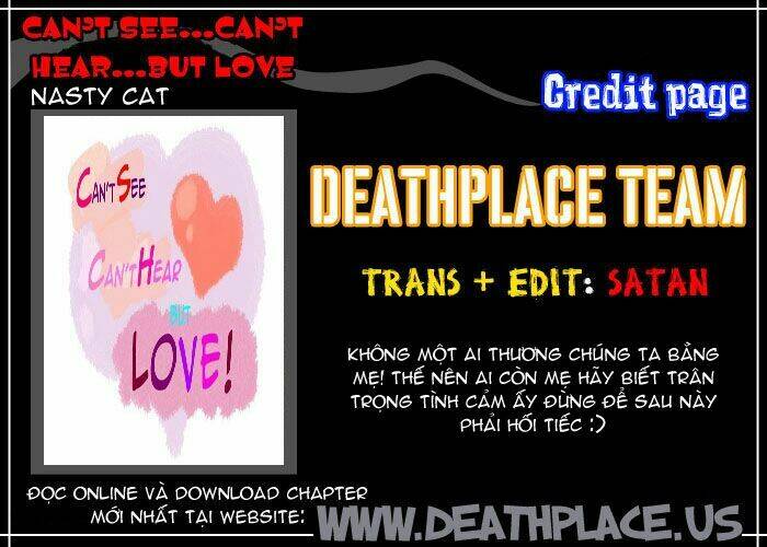 Can’T See Can’T Hear But Love Chapter 23 - Trang 2