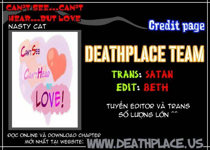 Can’T See Can’T Hear But Love Chapter 24 - Trang 2