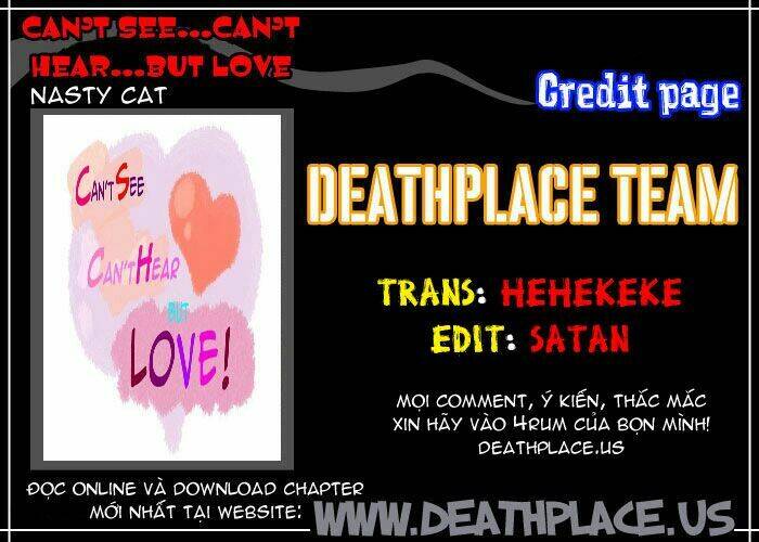 Can’T See Can’T Hear But Love Chapter 36 - Trang 2