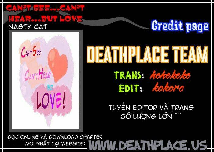 Can’T See Can’T Hear But Love Chapter 40 - Trang 2