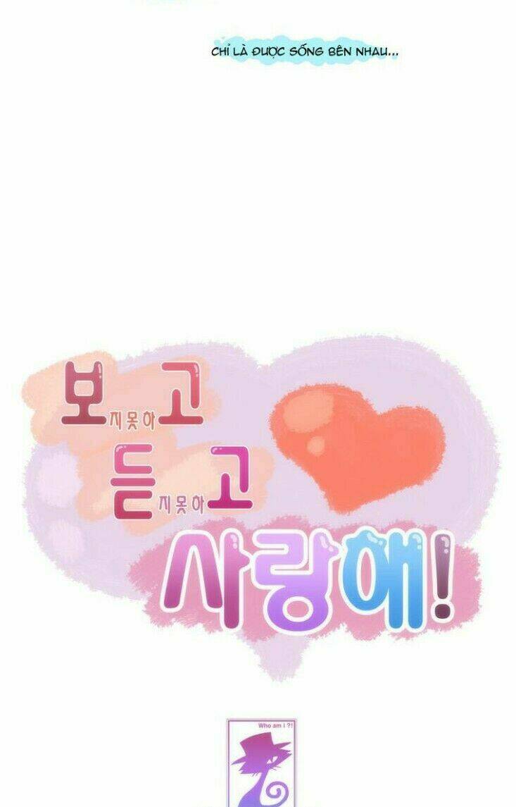 Can’T See Can’T Hear But Love Chapter 42 - Trang 2