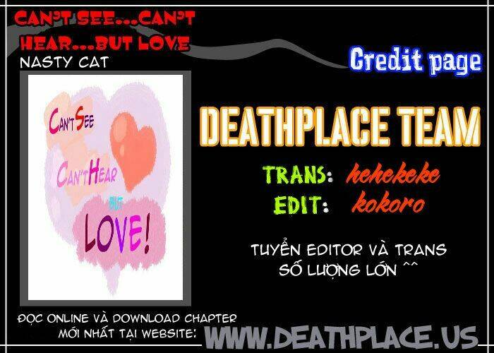 Can’T See Can’T Hear But Love Chapter 42 - Trang 2