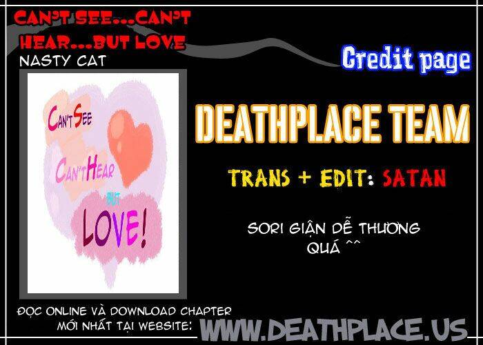 Can’T See Can’T Hear But Love Chapter 9 - Trang 2