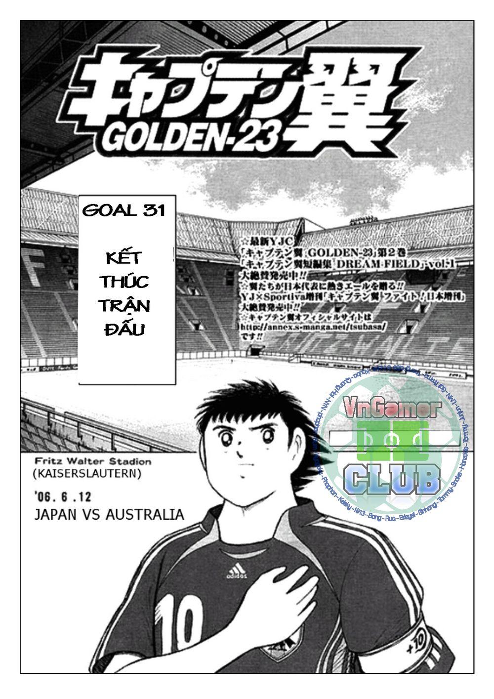 Captain Tsubasa: Golden 23 Chapter 31 - Trang 2