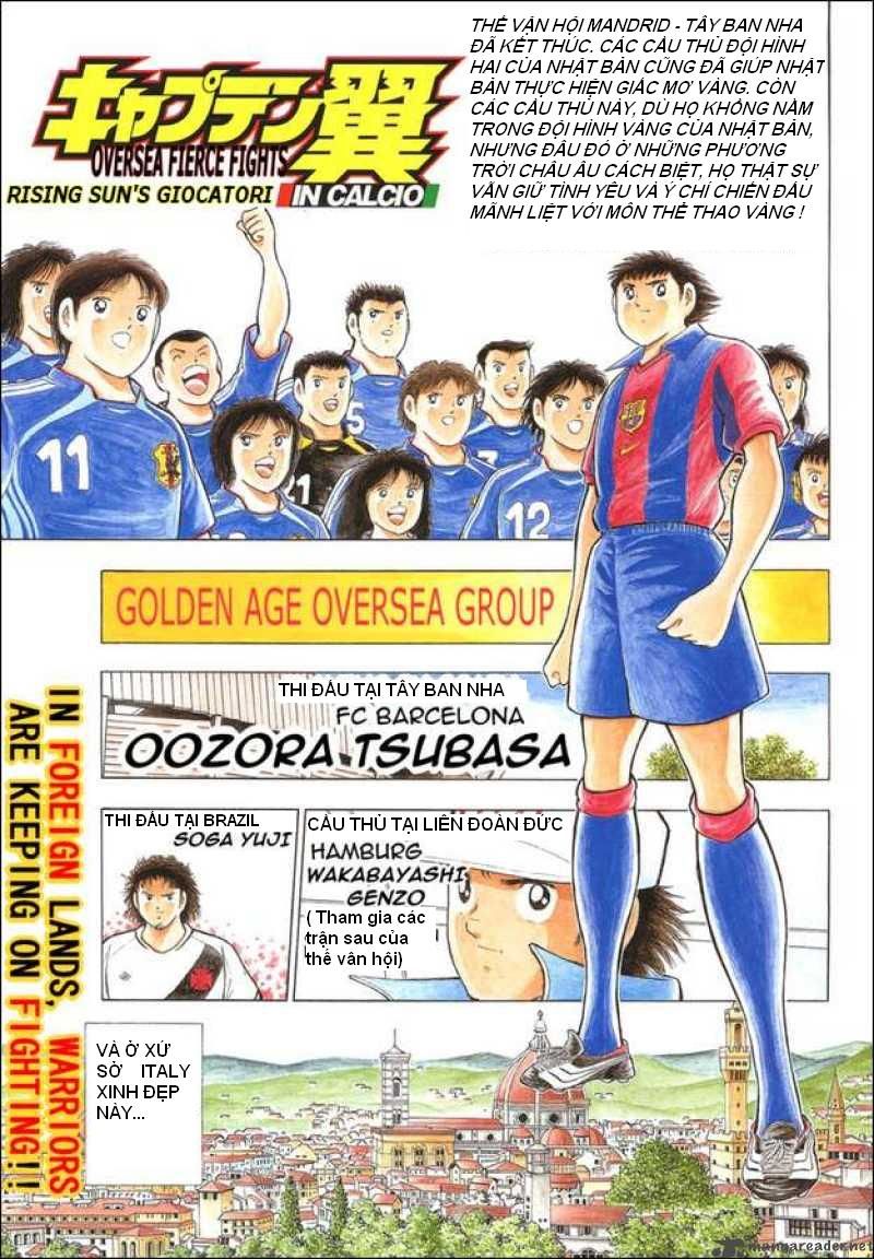 Captain Tsubasa : Trận Chiến Liên Đoàn Italy Chapter 1 - Trang 2