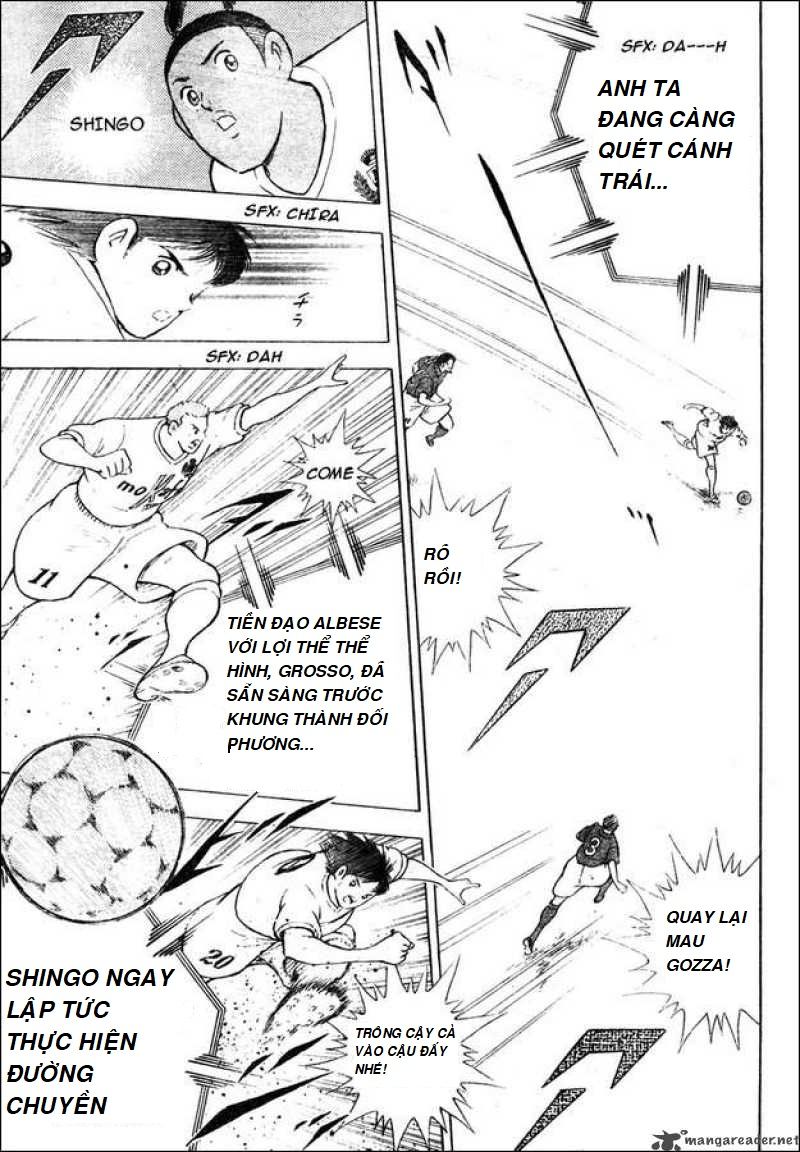 Captain Tsubasa : Trận Chiến Liên Đoàn Italy Chapter 4 - Trang 2