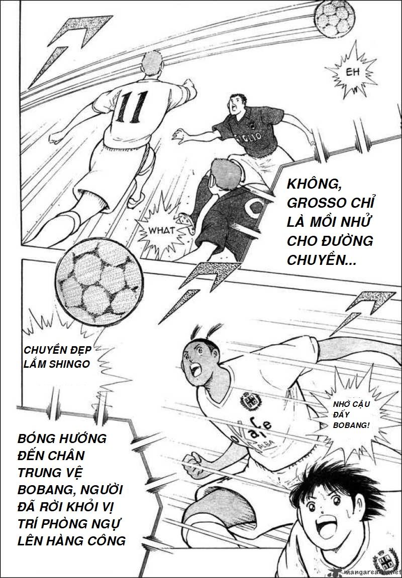Captain Tsubasa : Trận Chiến Liên Đoàn Italy Chapter 4 - Trang 2