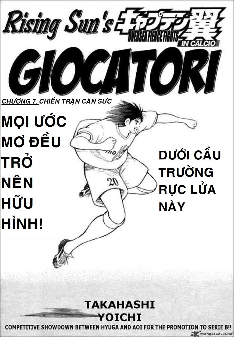 Captain Tsubasa : Trận Chiến Liên Đoàn Italy Chapter 7 - Trang 2