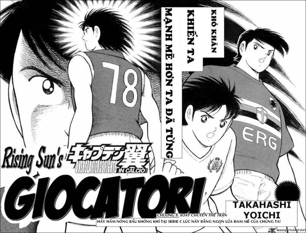 Captain Tsubasa : Trận Chiến Liên Đoàn Italy Chapter 9 - Trang 2
