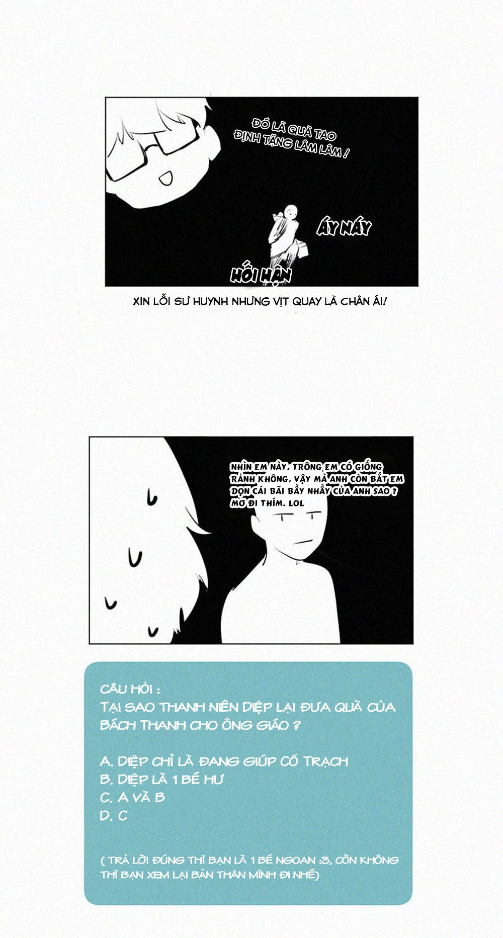 Câu Chuyện Về Cậu Và Tôi Chapter 10 - Trang 2