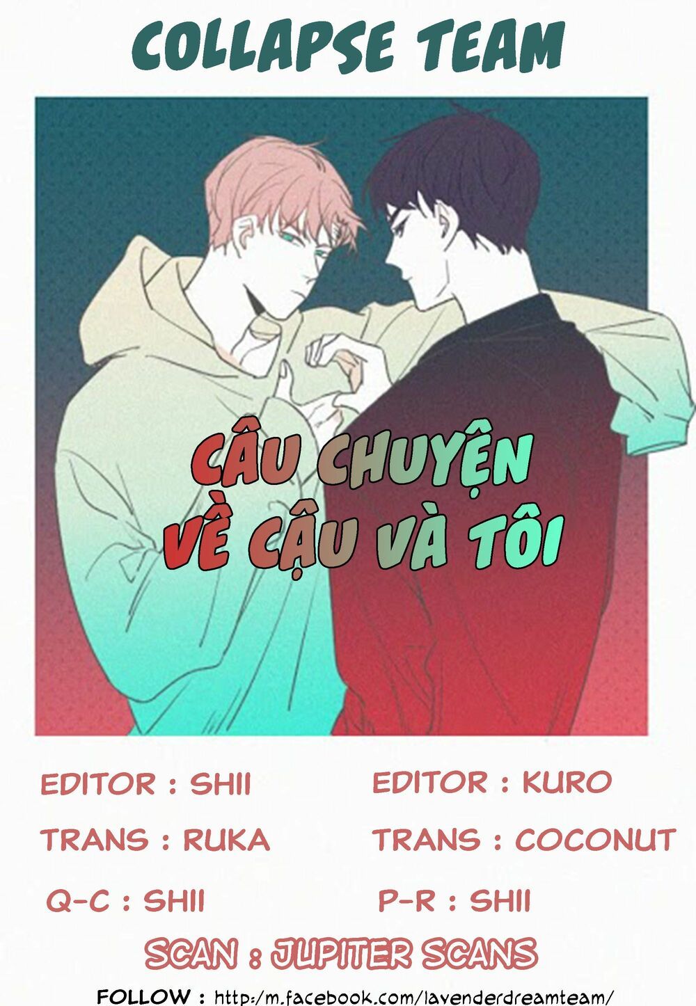 Câu Chuyện Về Cậu Và Tôi Chapter 20 - Trang 2