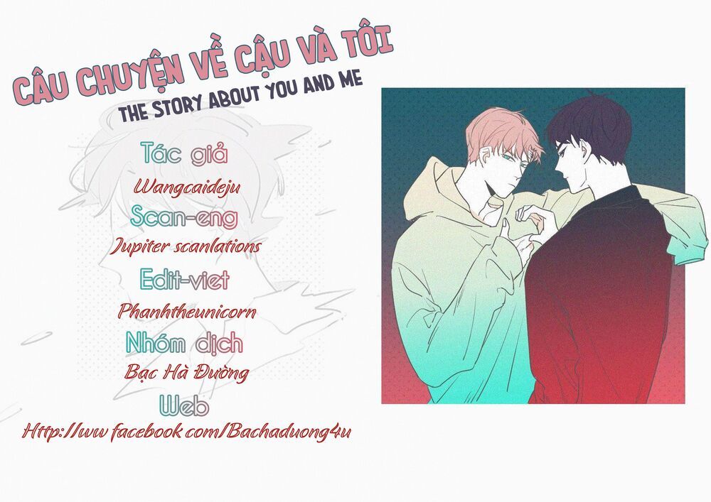 Câu Chuyện Về Cậu Và Tôi Chapter 23 - Trang 2