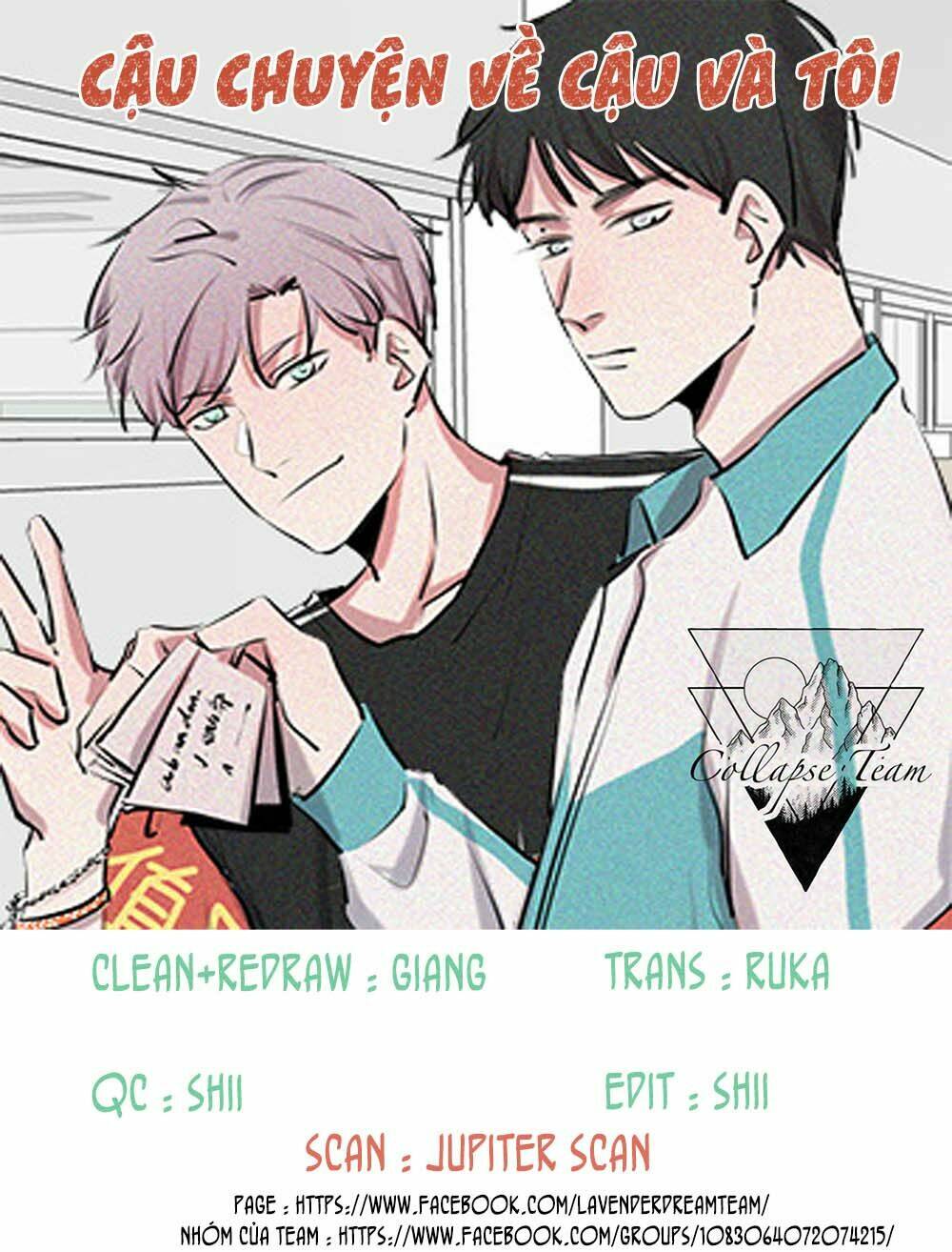 Câu Chuyện Về Cậu Và Tôi Chapter 33.5 - Trang 2