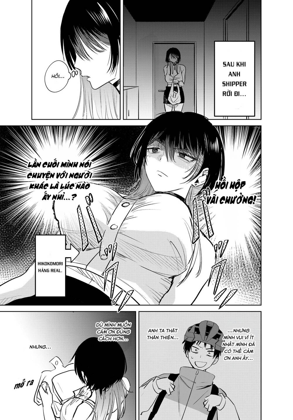 Câu Chuyện Về Cô Nàng Nhận Hàng Đáng Sợ! Chapter 1.5 - Trang 2