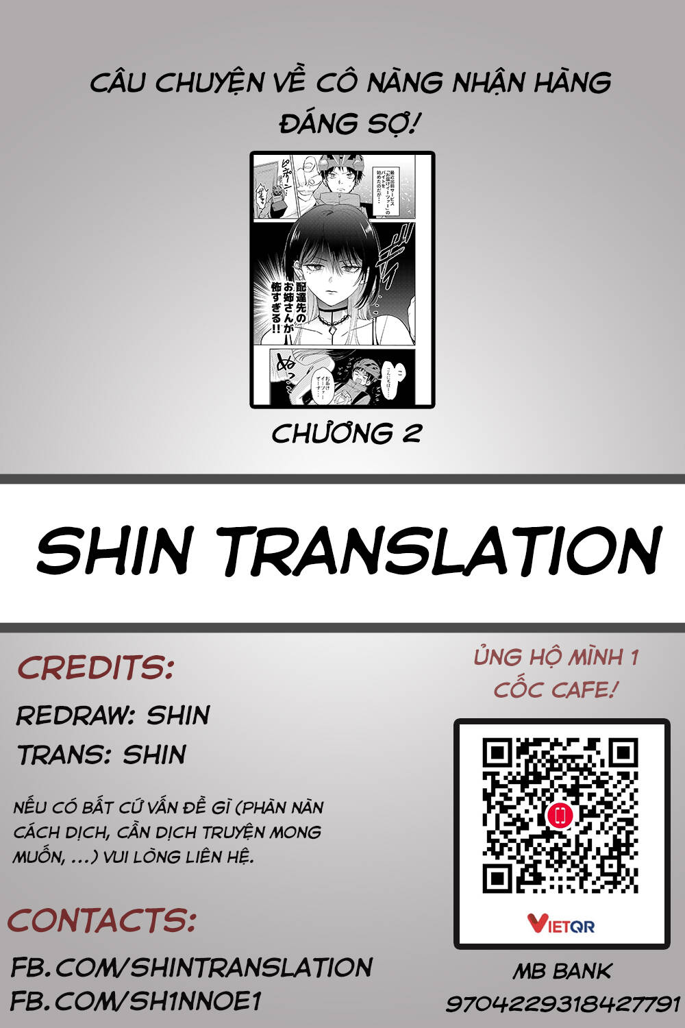 Câu Chuyện Về Cô Nàng Nhận Hàng Đáng Sợ! Chapter 2 - Trang 2