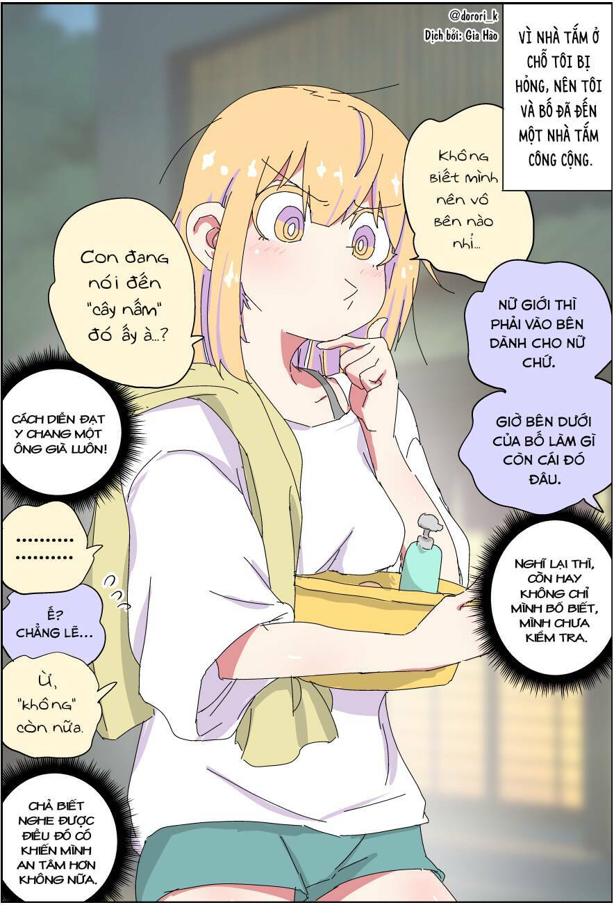Câu Chuyện Về Người Bố Bị Chuyển Giới Của Tôi Thật Dễ Thương, Nhưng Cũng Thật Phức Tạp Chapter 12 - Trang 2
