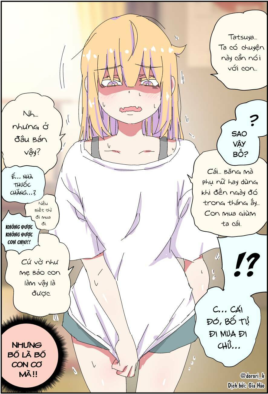 Câu Chuyện Về Người Bố Bị Chuyển Giới Của Tôi Thật Dễ Thương, Nhưng Cũng Thật Phức Tạp Chapter 15 - Trang 2