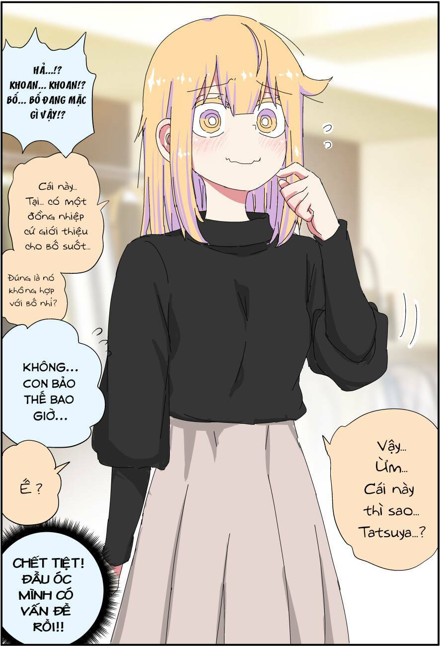 Câu Chuyện Về Người Bố Bị Chuyển Giới Của Tôi Thật Dễ Thương, Nhưng Cũng Thật Phức Tạp Chapter 16 - Trang 2