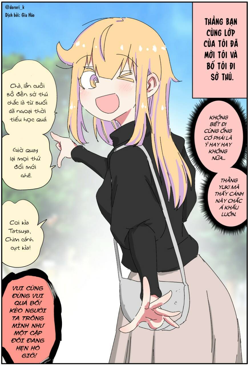 Câu Chuyện Về Người Bố Bị Chuyển Giới Của Tôi Thật Dễ Thương, Nhưng Cũng Thật Phức Tạp Chapter 19 - Trang 2