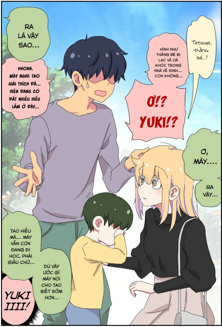 Câu Chuyện Về Người Bố Bị Chuyển Giới Của Tôi Thật Dễ Thương, Nhưng Cũng Thật Phức Tạp Chapter 21 - Trang 2
