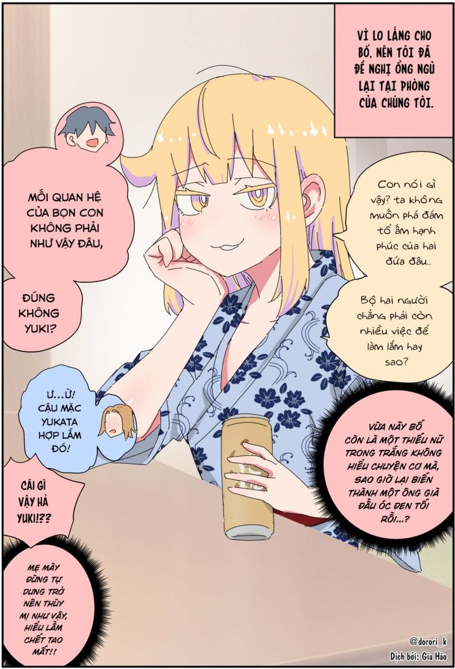 Câu Chuyện Về Người Bố Bị Chuyển Giới Của Tôi Thật Dễ Thương, Nhưng Cũng Thật Phức Tạp Chapter 35 - Trang 2