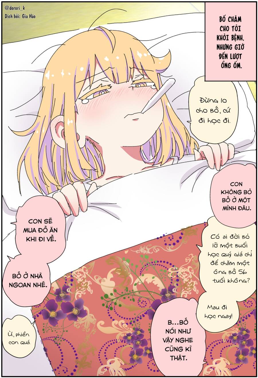 Câu Chuyện Về Người Bố Bị Chuyển Giới Của Tôi Thật Dễ Thương, Nhưng Cũng Thật Phức Tạp Chapter 39 - Trang 2