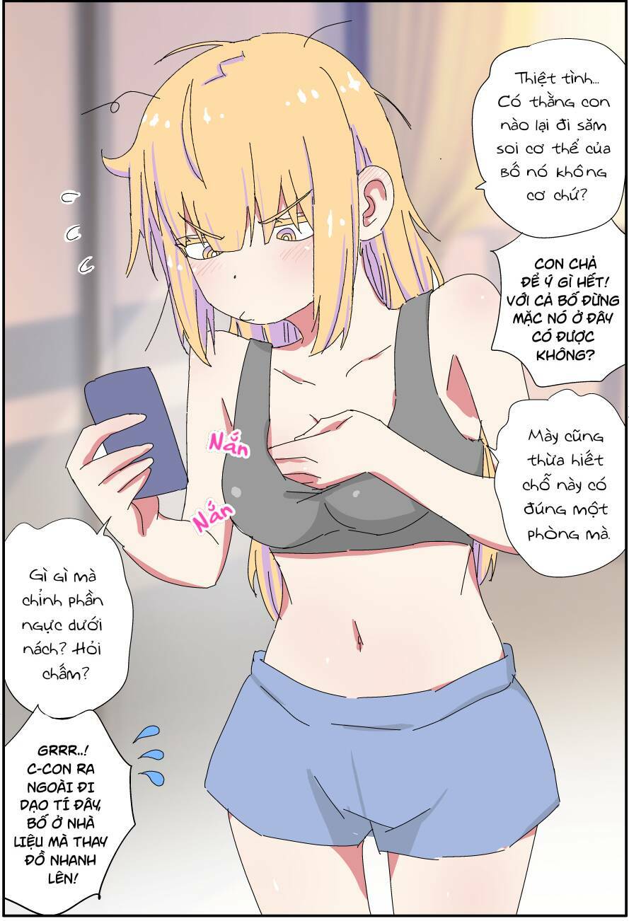Câu Chuyện Về Người Bố Bị Chuyển Giới Của Tôi Thật Dễ Thương, Nhưng Cũng Thật Phức Tạp Chapter 5 - Trang 2