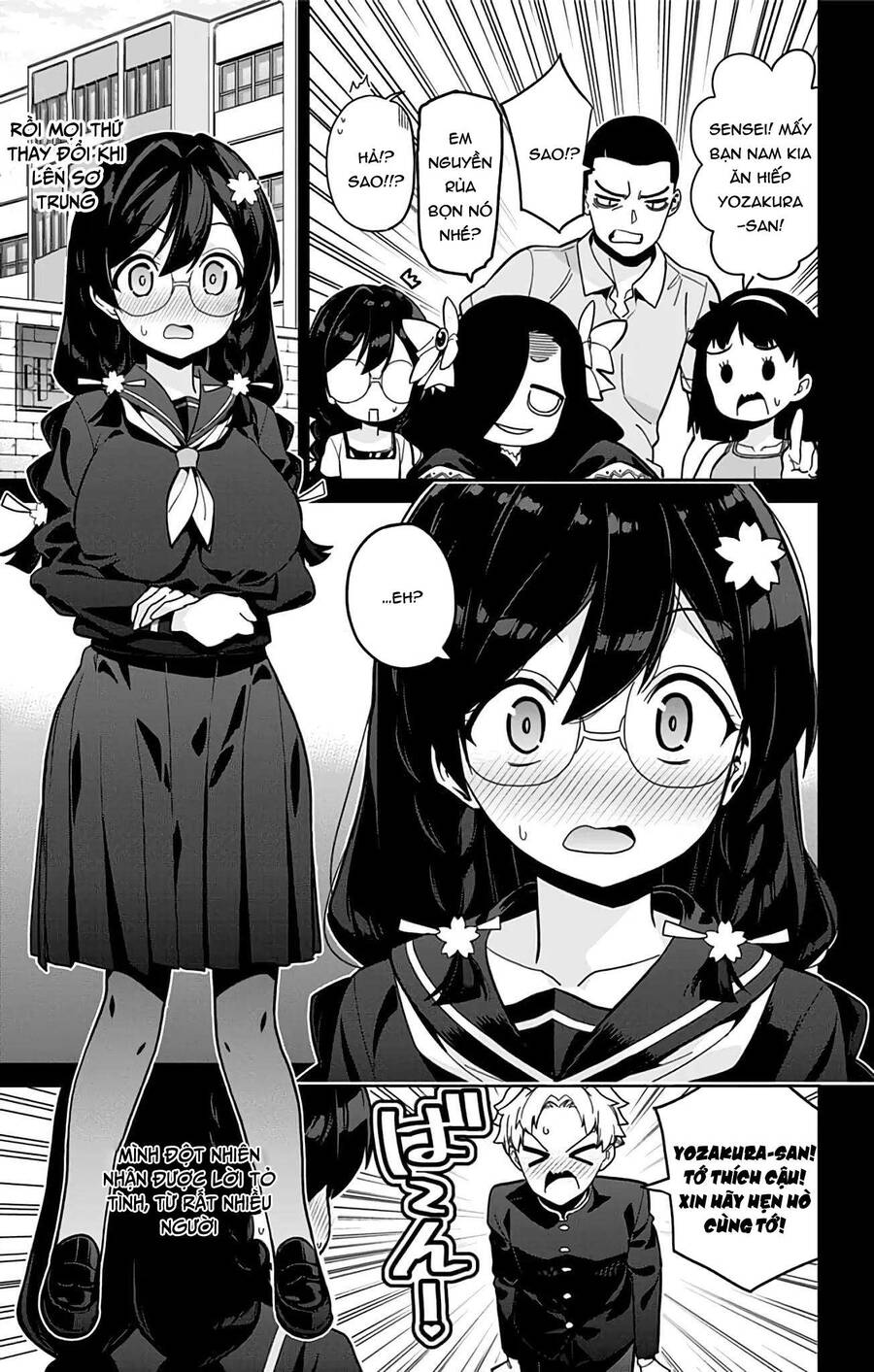 Cẩu Lương Của Yozakura Momone Chapter 38 - Trang 2