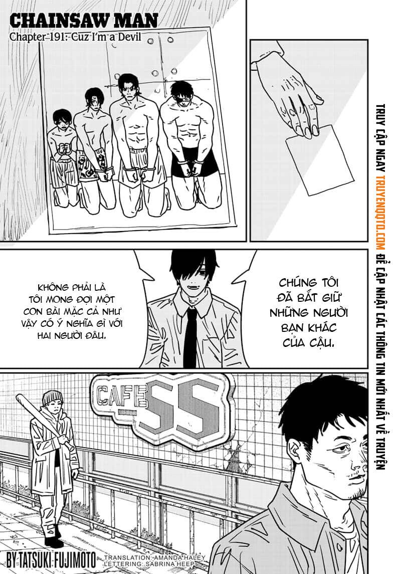 Chainsaw Man Phần 2 Chapter 191 - Trang 2