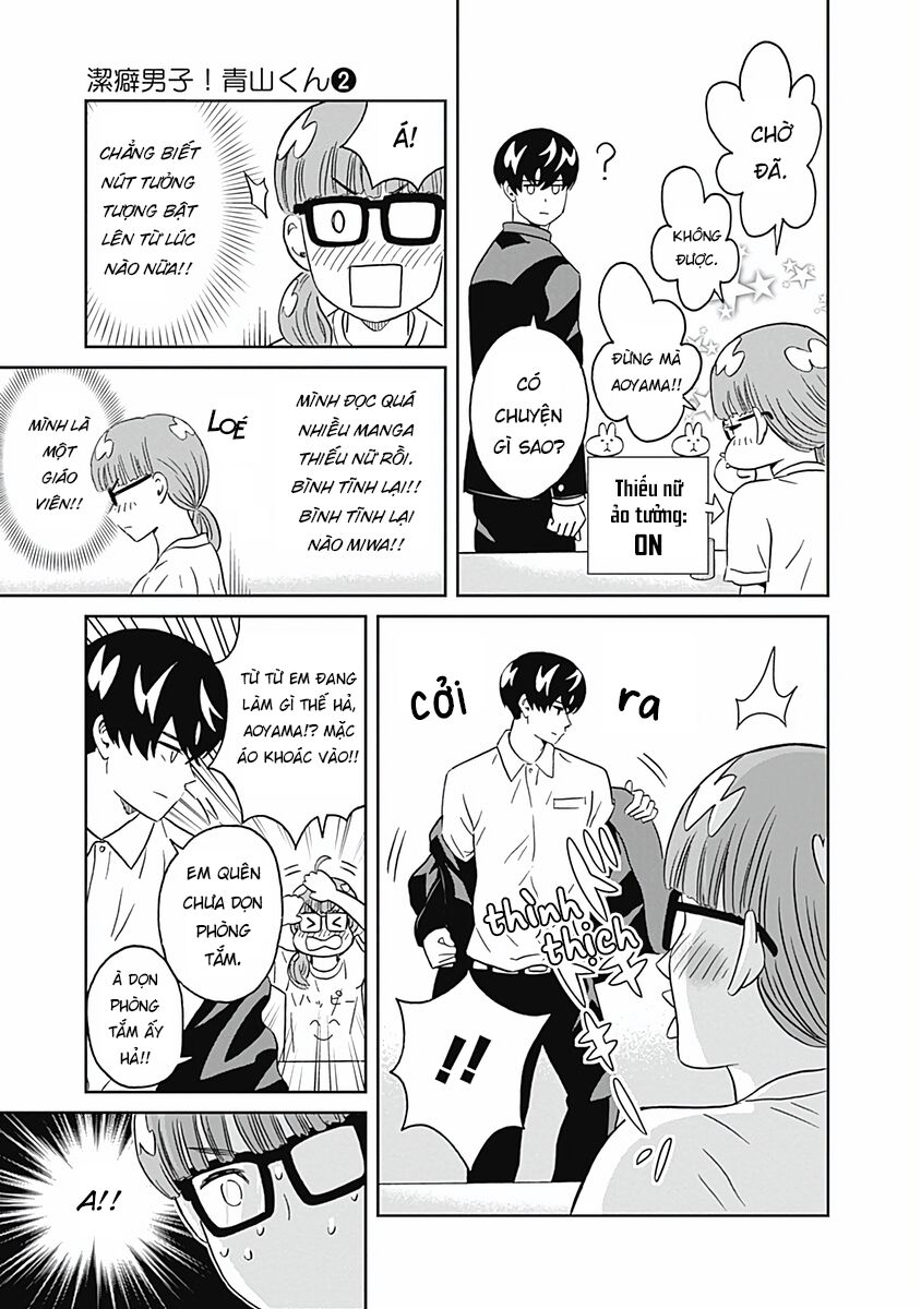 Chàng Trai Sạch Sẽ! Aoyama-Kun Chapter 10 - Trang 2