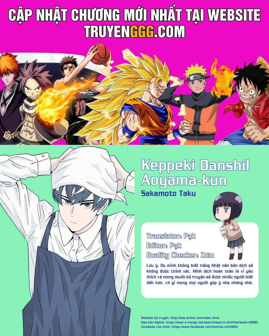 Chàng Trai Sạch Sẽ! Aoyama-Kun Chapter 14 - Trang 2