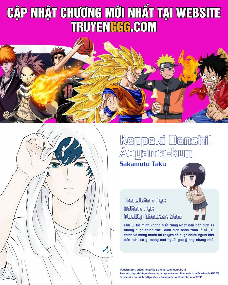 Chàng Trai Sạch Sẽ! Aoyama-Kun Chapter 8 - Trang 2