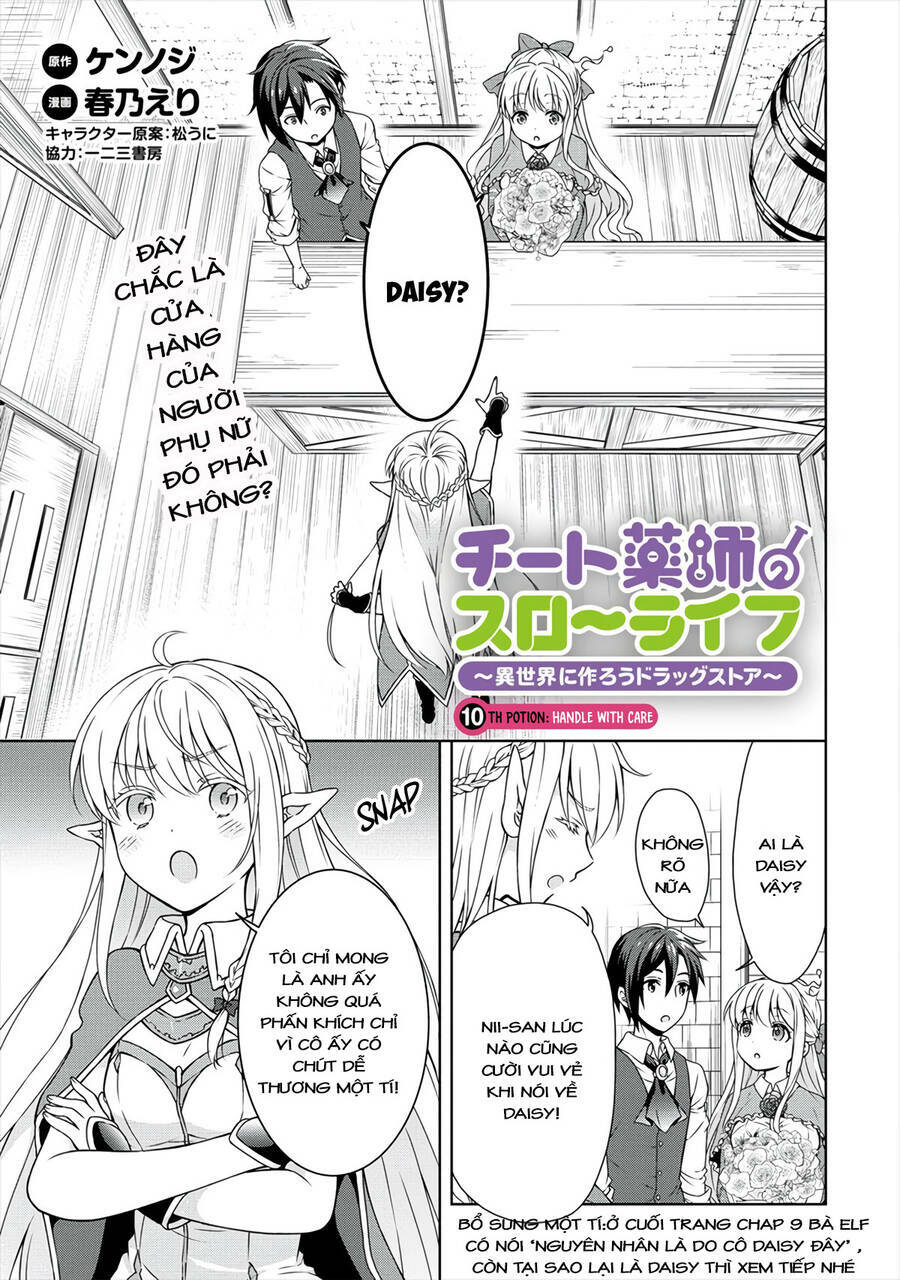 Cheat Kusushi No Slow Life: Isekai Ni Tsukurou Drugstore Chapter 10 - Trang 2