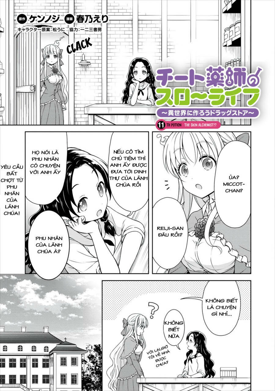 Cheat Kusushi No Slow Life: Isekai Ni Tsukurou Drugstore Chapter 11 - Trang 2