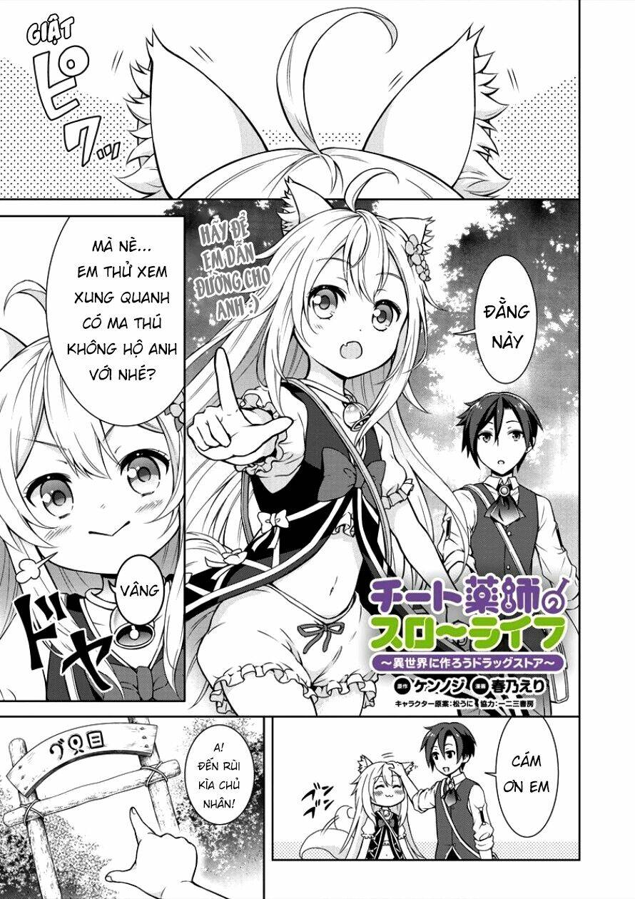 Cheat Kusushi No Slow Life: Isekai Ni Tsukurou Drugstore Chapter 2 - Trang 2