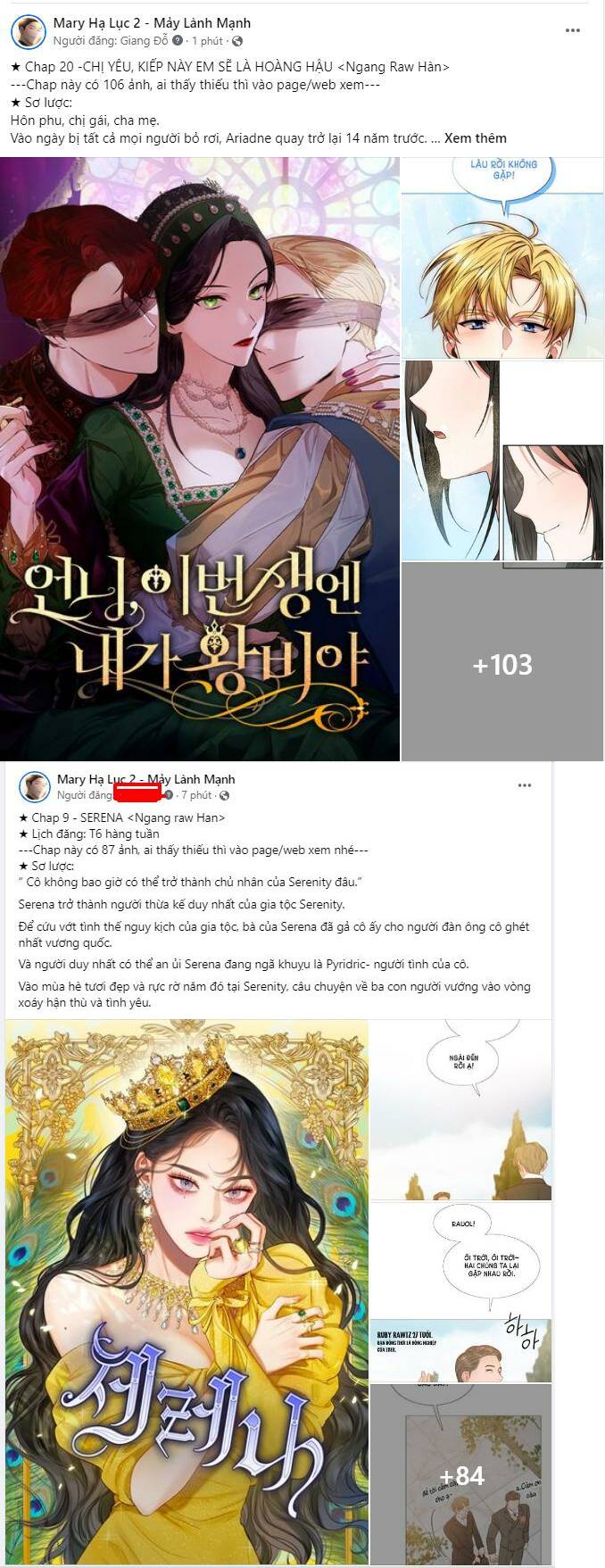 Chị Gái À, Kiếp Này Em Chính Là Nữ Hoàng Chapter 20.1 - Trang 2