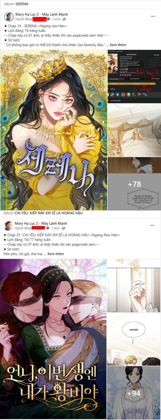 Chị Gái À, Kiếp Này Em Chính Là Nữ Hoàng Chapter 24.1 - Trang 2