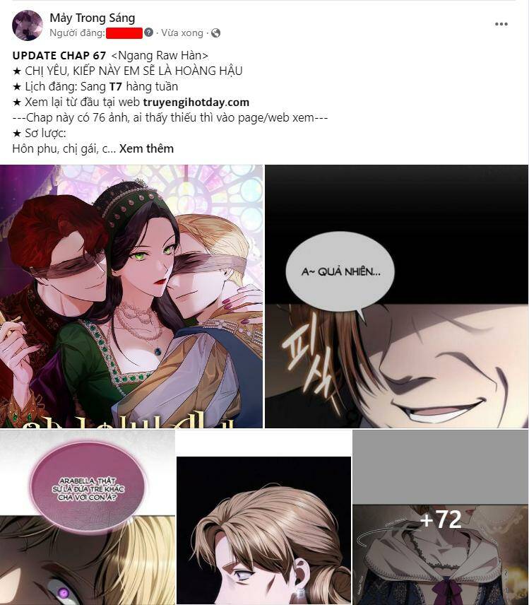 Chị Gái À, Kiếp Này Em Chính Là Nữ Hoàng Chapter 67.1 - Trang 2