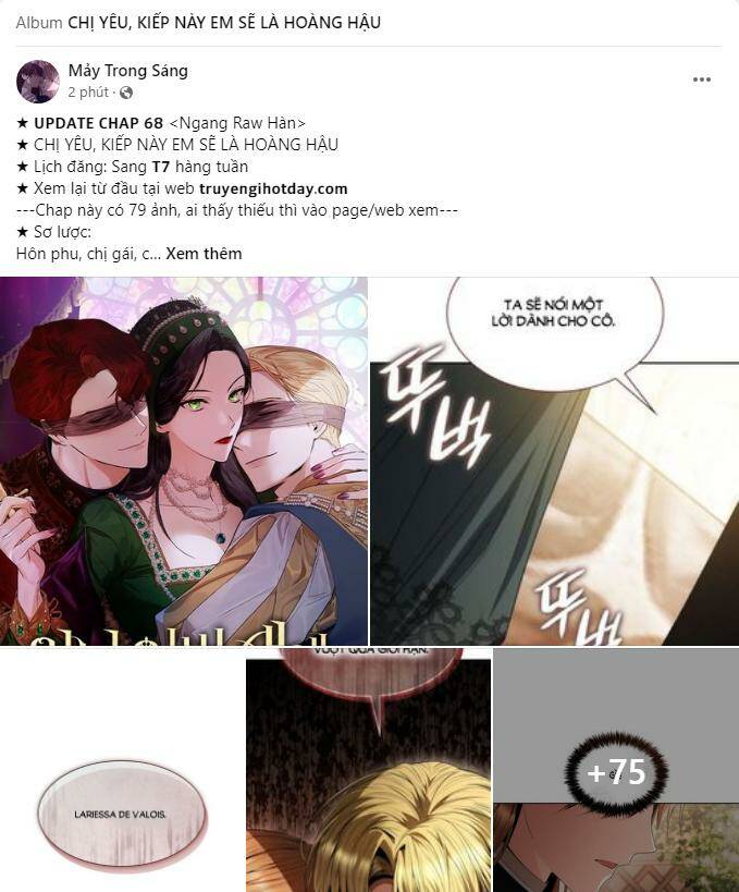 Chị Gái À, Kiếp Này Em Chính Là Nữ Hoàng Chapter 68.1 - Trang 2