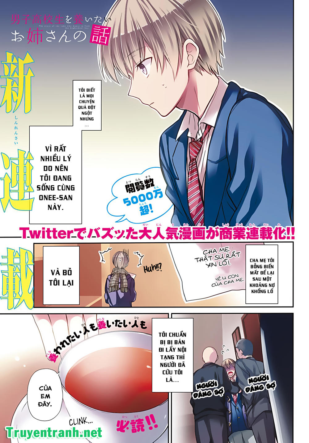 Chị Gái Nuôi Nam Sinh Trung Học Chapter 1 - Trang 2