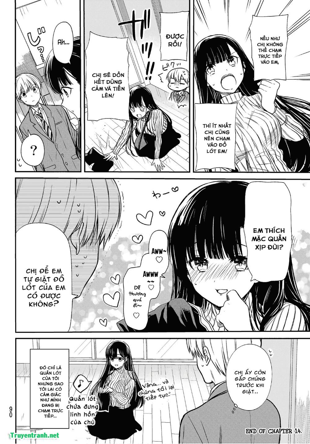 Chị Gái Nuôi Nam Sinh Trung Học Chapter 14 - Trang 2