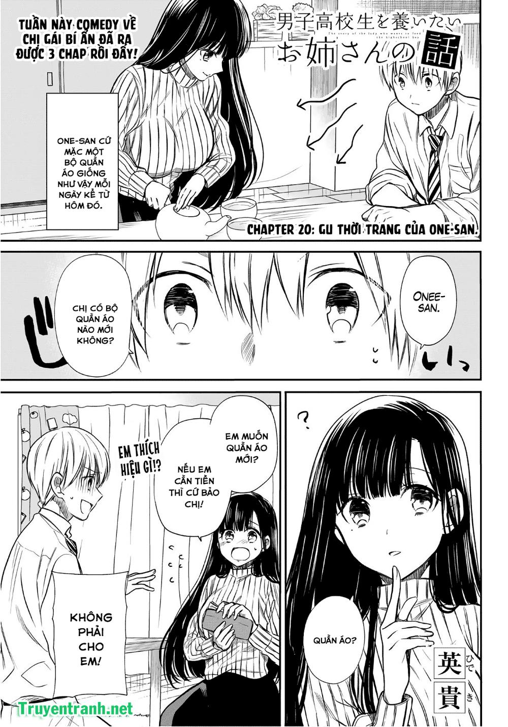 Chị Gái Nuôi Nam Sinh Trung Học Chapter 20 - Trang 2