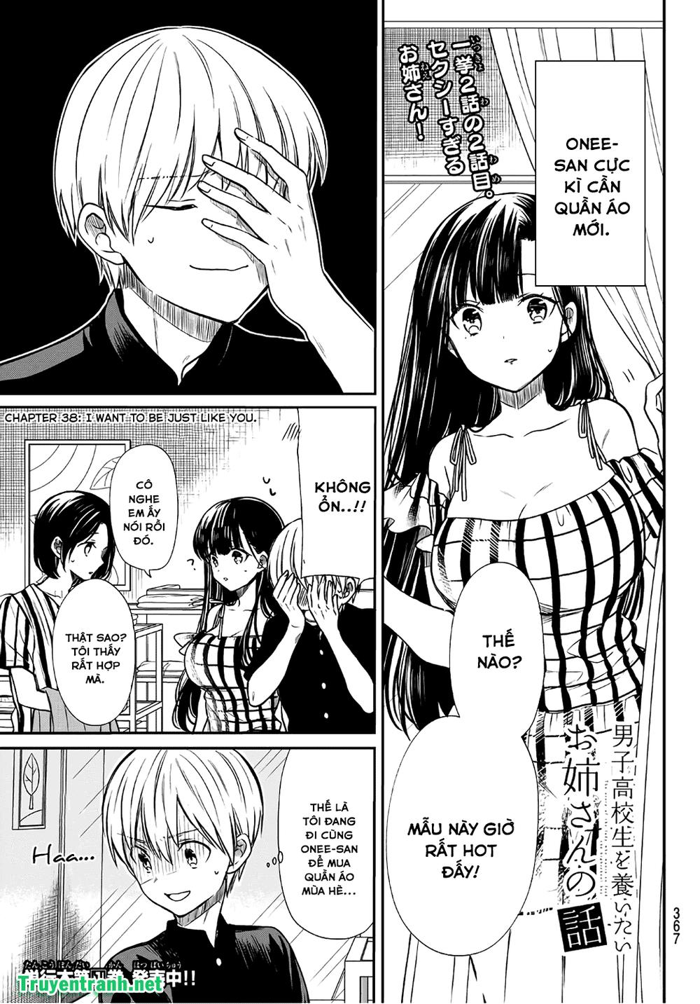 Chị Gái Nuôi Nam Sinh Trung Học Chapter 38 - Trang 2