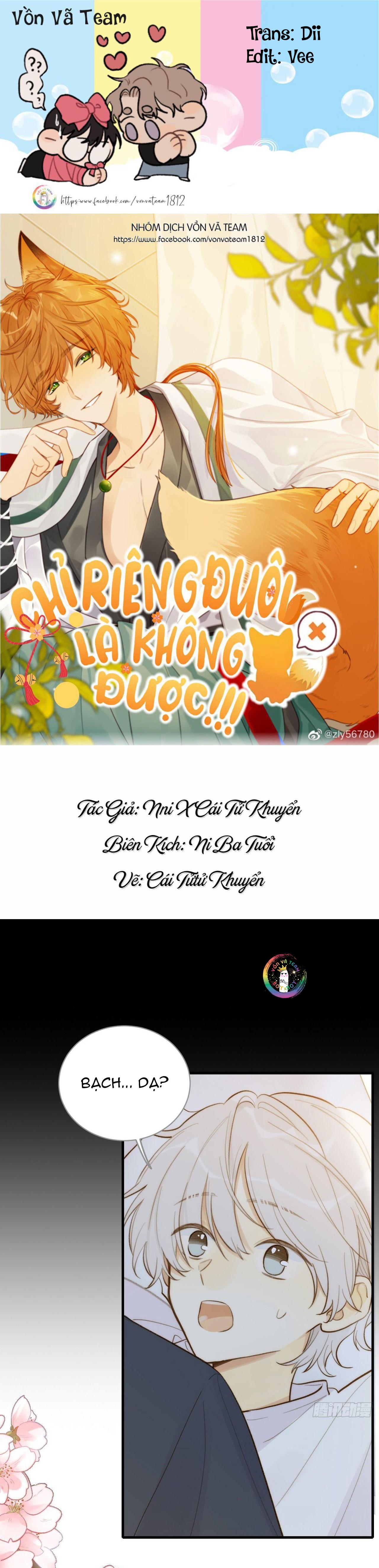 Chỉ Riêng Đuôi Là Không Được!!! Chapter 12 - Trang 2