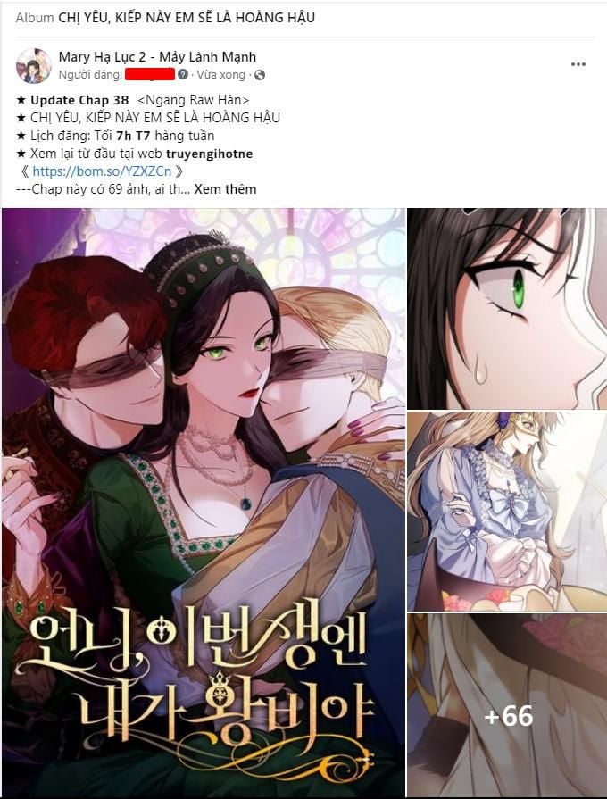 Chị Yêu, Kiếp Này Em Sẽ Là Hoàng Hậu Chapter 37.1 - Trang 2