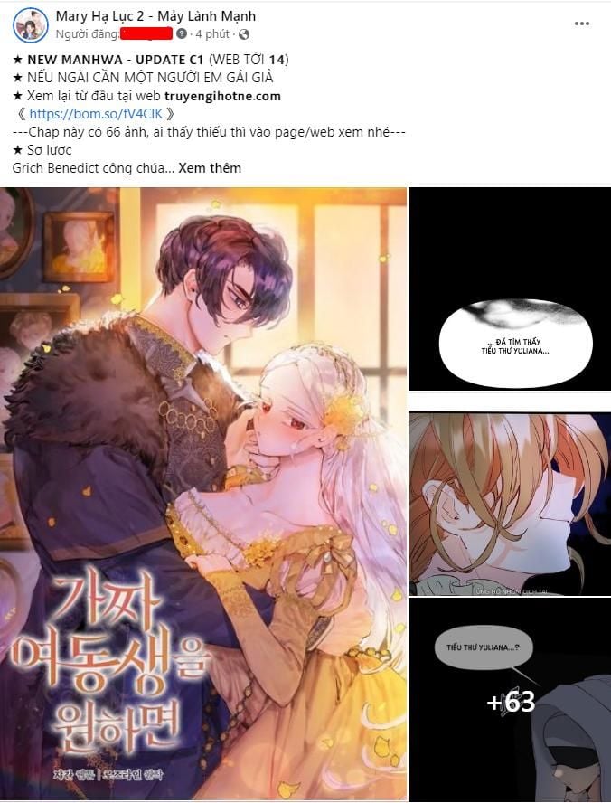 Chị Yêu, Kiếp Này Em Sẽ Là Hoàng Hậu Chapter 37.2 - Trang 2