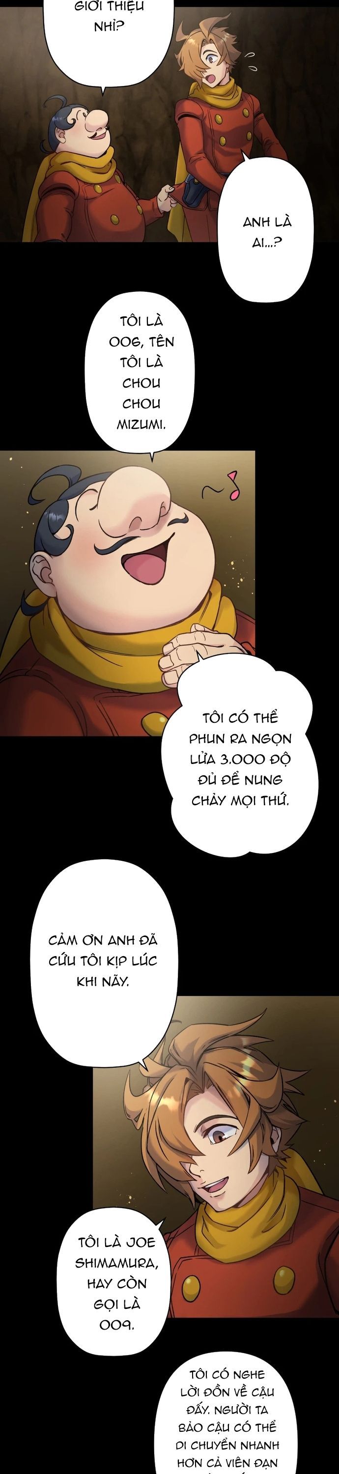Chiến Binh Cyborg Siêu Tốc 009 Chapter 13 - Trang 2